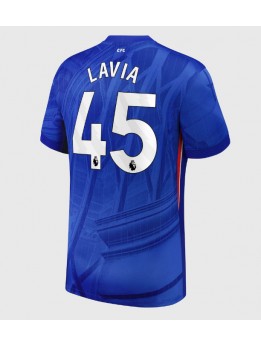 Billige Chelsea Romeo Lavia #45 Hjemmedrakt 2025-26 Kortermet